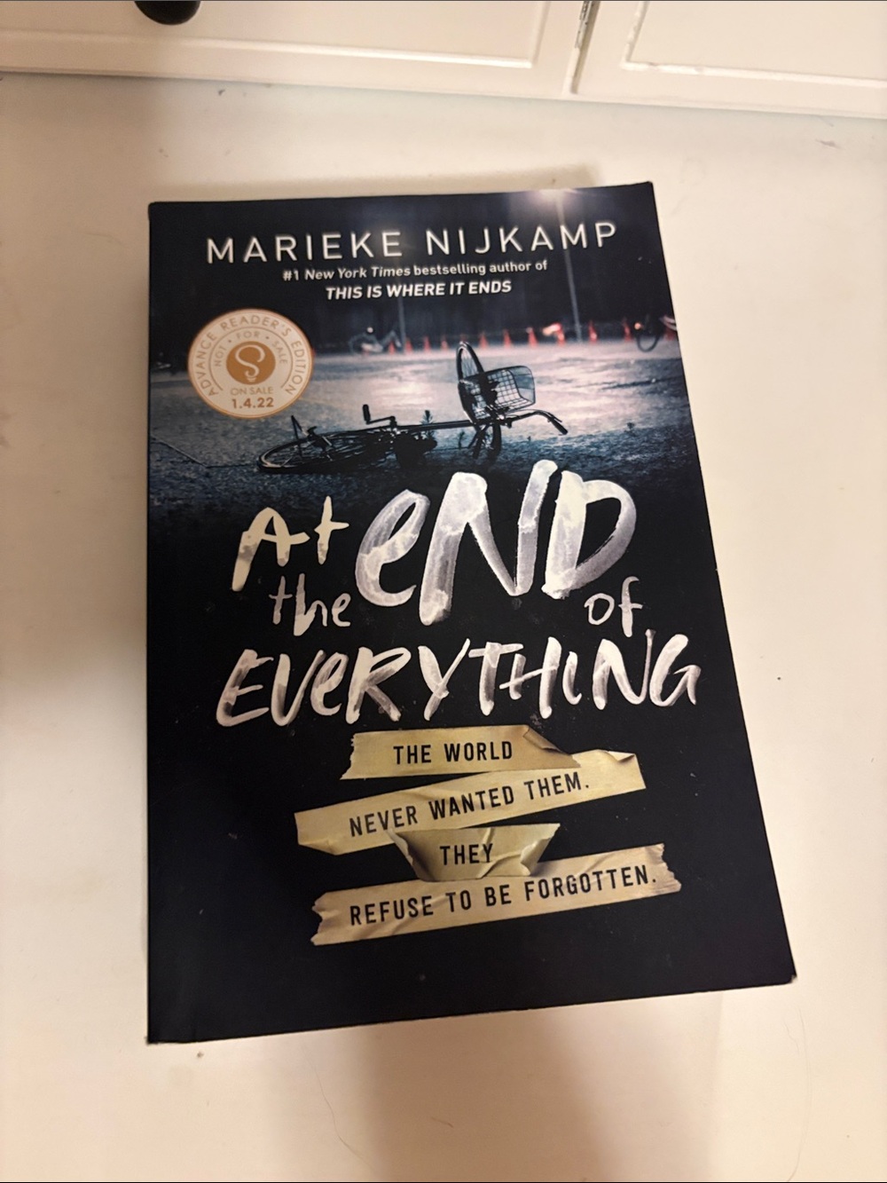 'At the End of Everything' Black Paperback Book